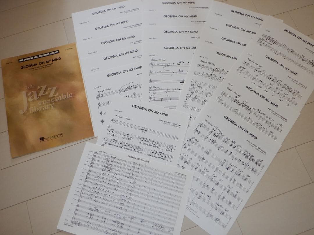 ヴォーカル＆ビッグバンド譜「IA ON MY MIND」(絶版)