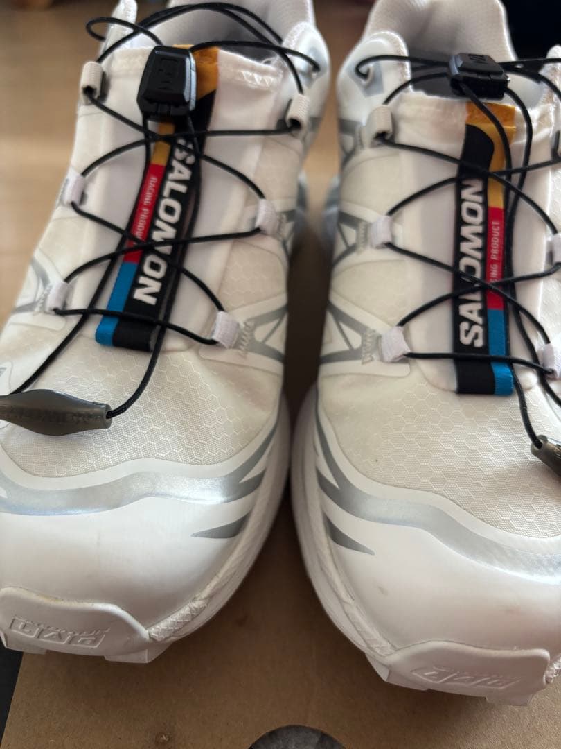 SALOMON　XT-6 GTX 24 ホワイト　ゴアテックス