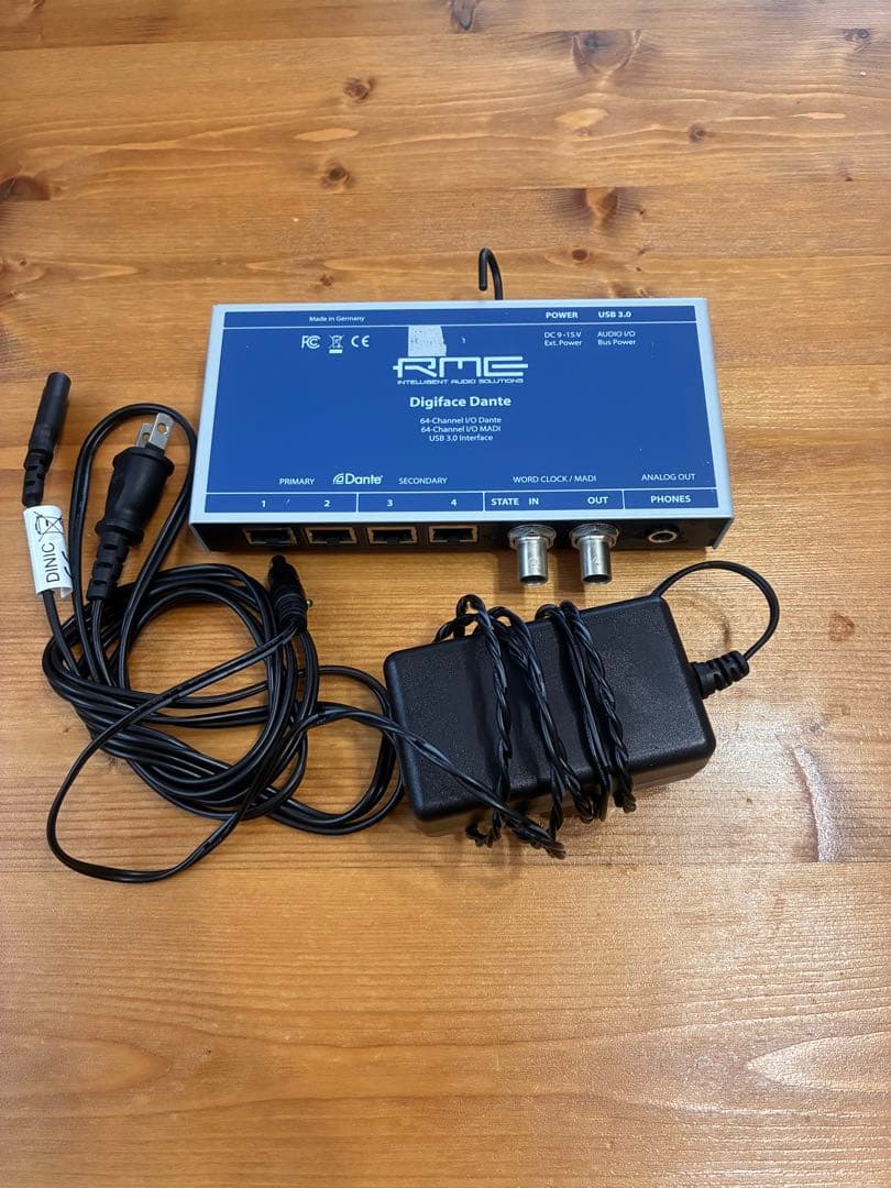 値下げしました RME Digiface Dante オーディオインターフェイス