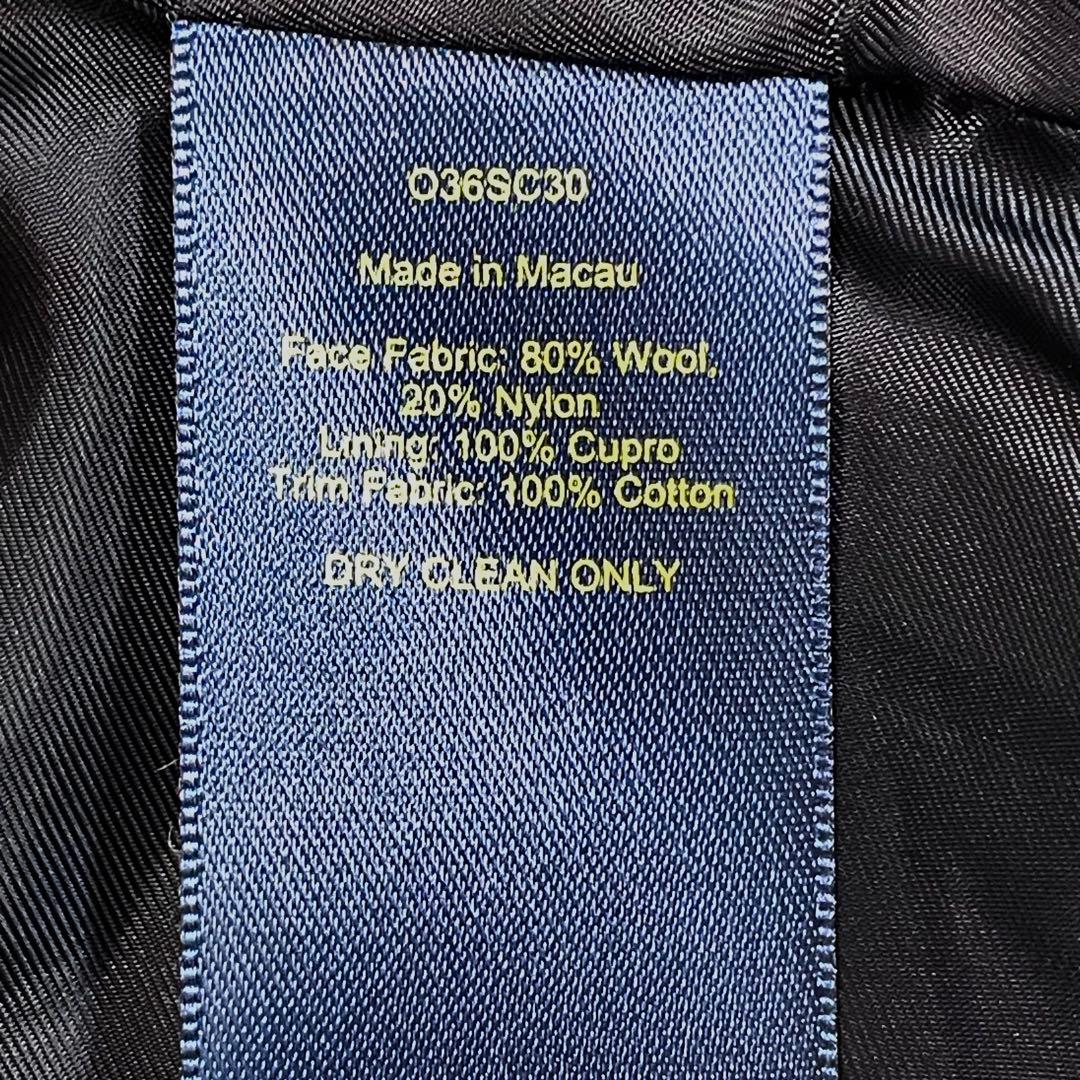 極美品✨ ポロラルフローレン 肉厚 メルトン生地 2WAY ピーコート ネイビー