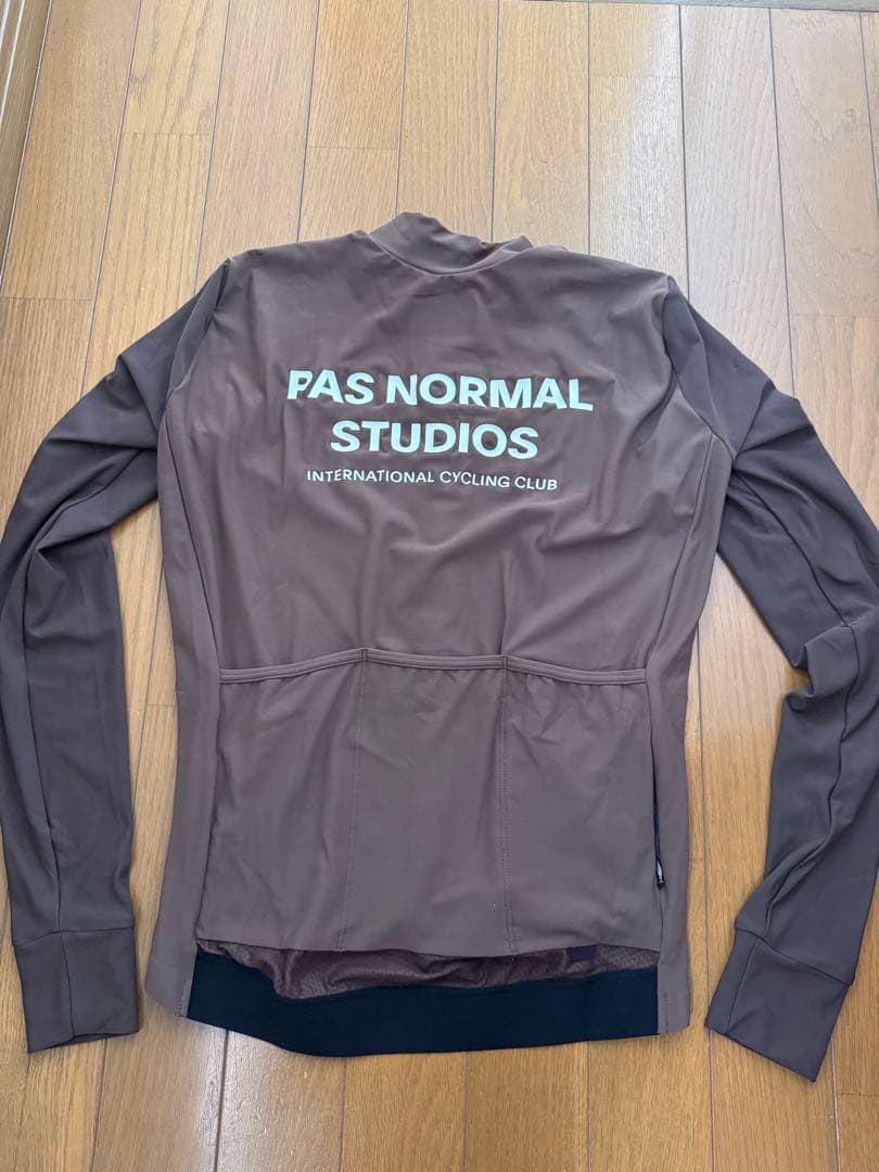 PAS NORMAL STUDIOS サイクルジャージ 長袖　ブラウン