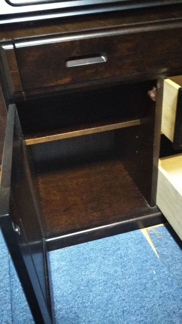 大雪木工★旭川家具★棚　書斎机　ライティング　デスク　チェスト　ラック