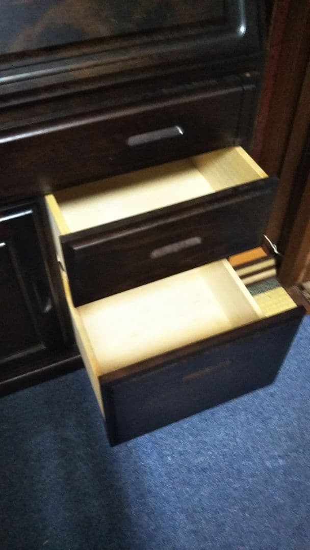 大雪木工★旭川家具★棚　書斎机　ライティング　デスク　チェスト　ラック