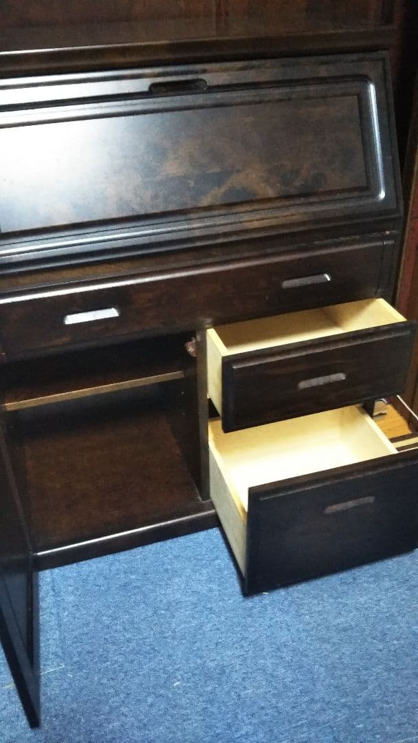 大雪木工★旭川家具★棚　書斎机　ライティング　デスク　チェスト　ラック