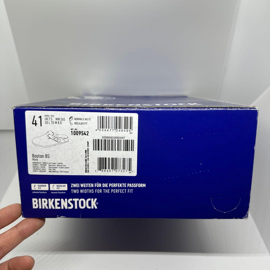 新品 Birkenstock ビルケンシュトック ボストン 41