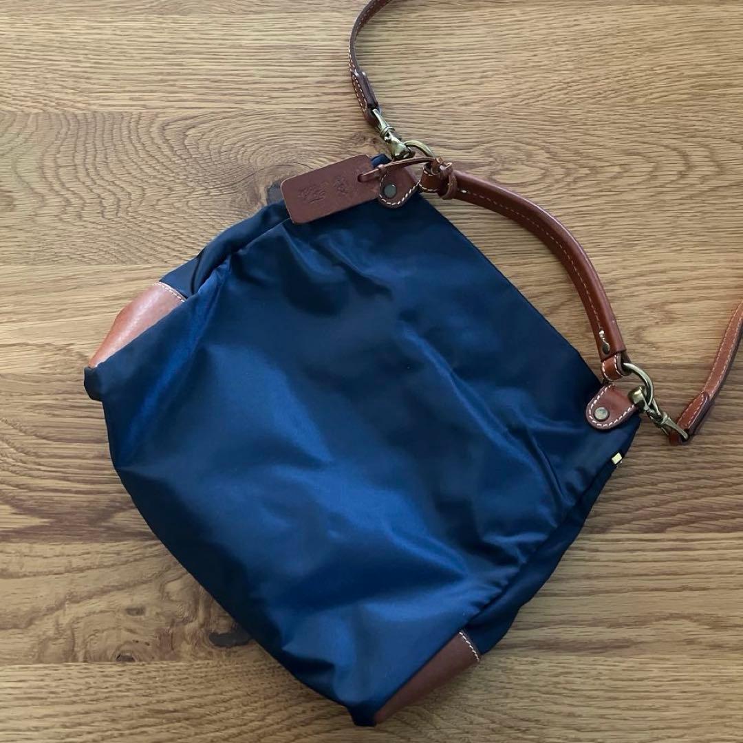 フェリージ　ショルダーバッグ　ハンドバッグ 15/37　15-37　ネイビー