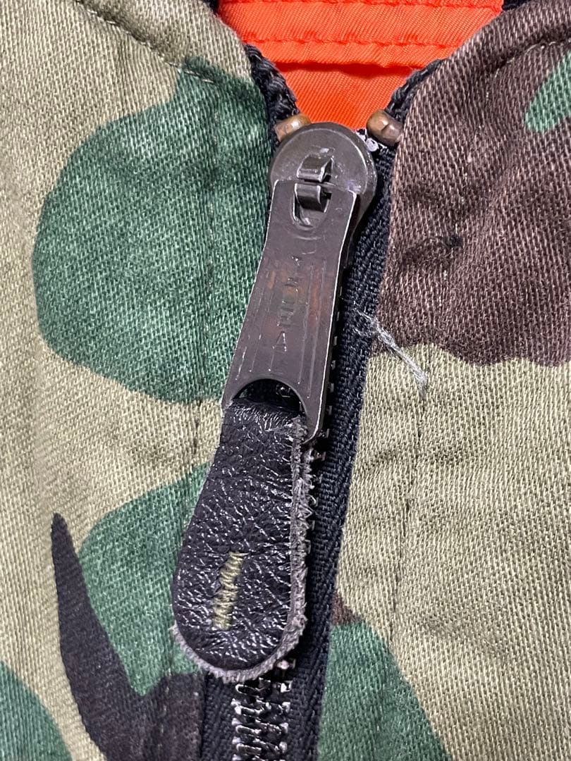 80s USA製 alpha ma-1 ma1 ウッドランドカモ フライト