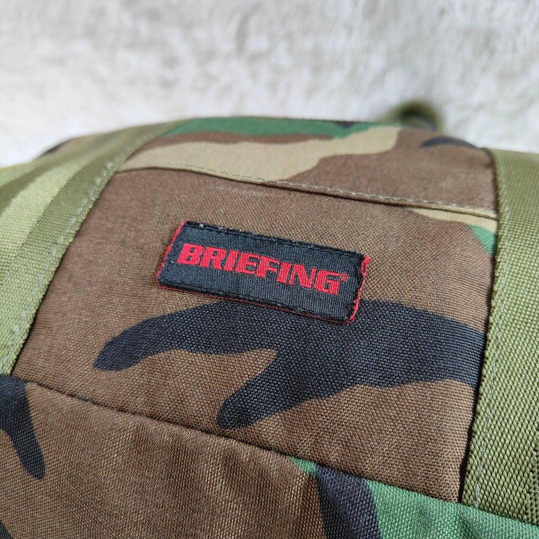 未使用級　BRIEFING ブリーフィング トートバッグ カモフラージュ　ゴルフ