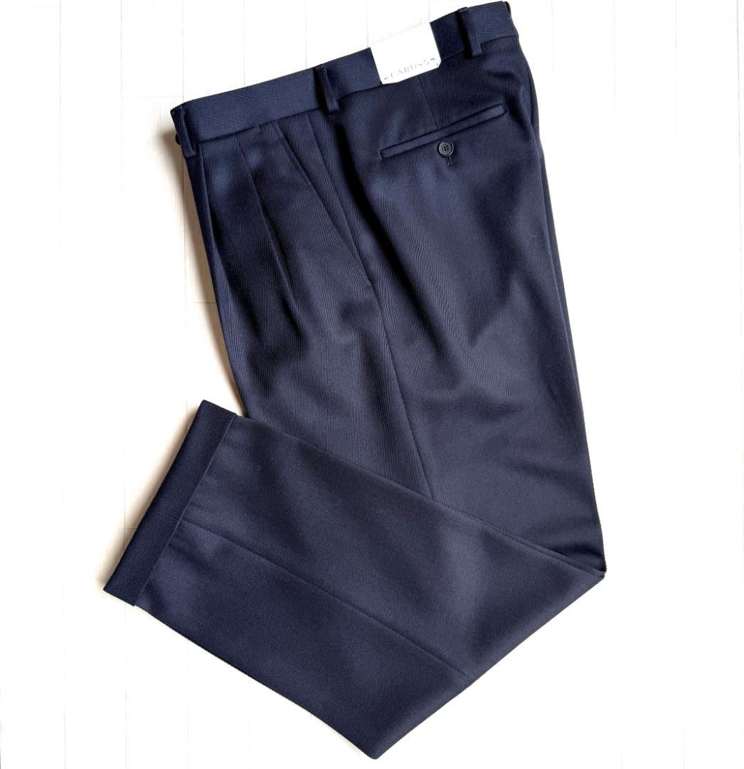 新品 24AW CARUSO AIDA 2B ウール キャバリーツイル スーツ