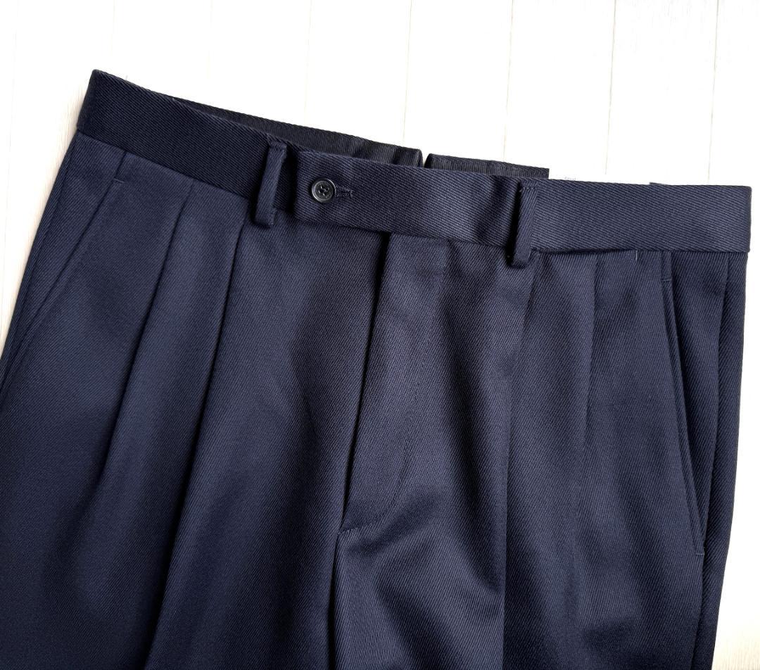 新品 24AW CARUSO AIDA 2B ウール キャバリーツイル スーツ