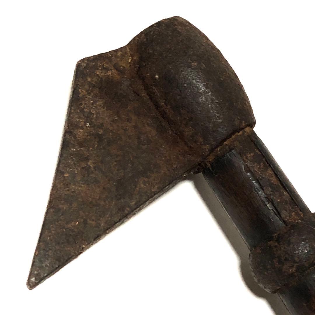 ■時代物・古道具■鳶口・とびぐち■古民具・火消し棒・消防・置物・オブジェ・刀装具