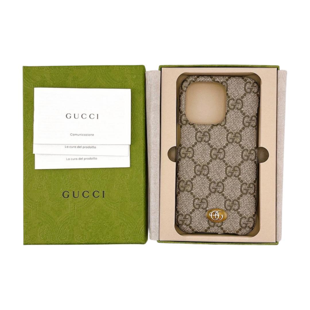 グッチ 753610 GGスプリーム iPhone14PROケース スマホケース