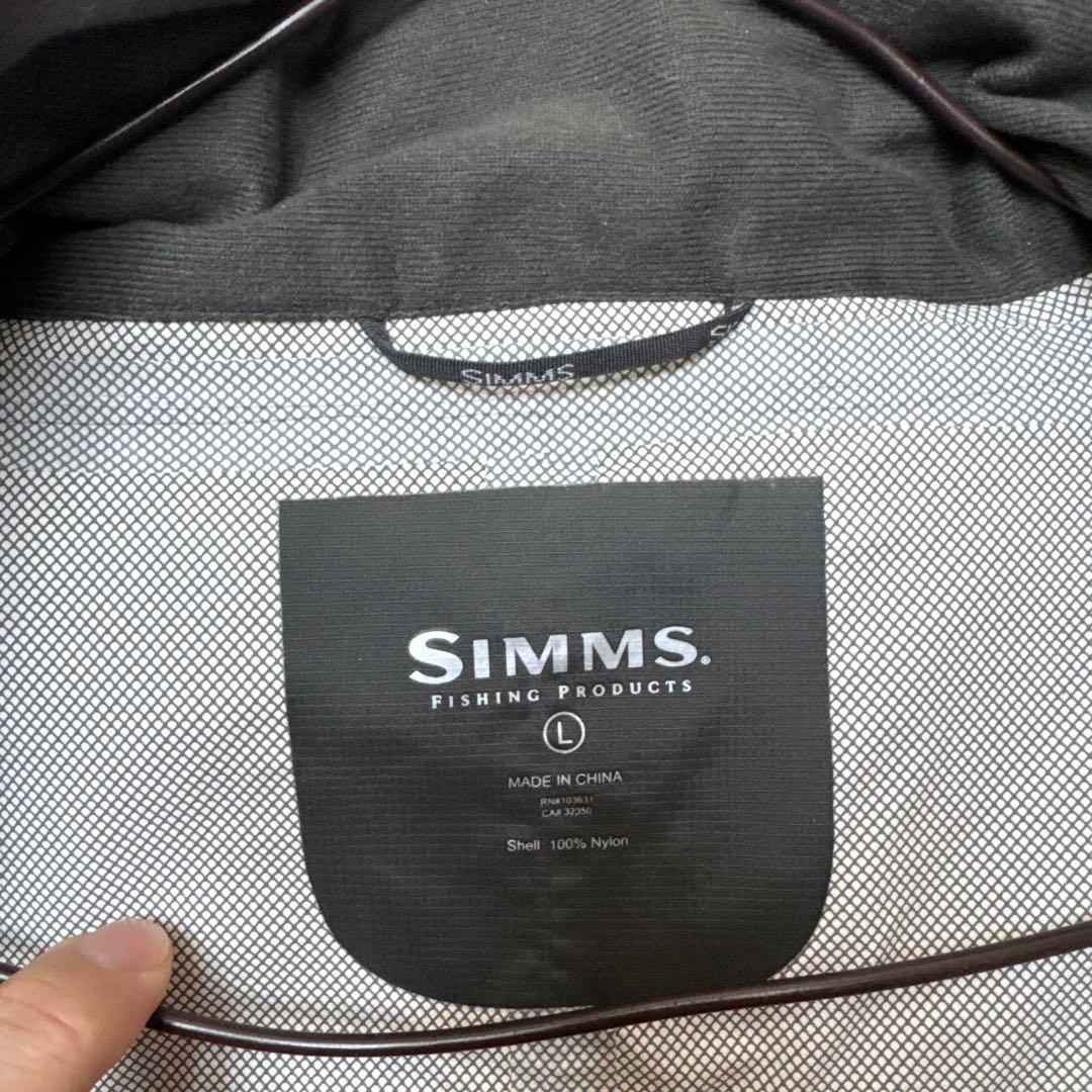 simms ジャケット　オレンジLサイズ