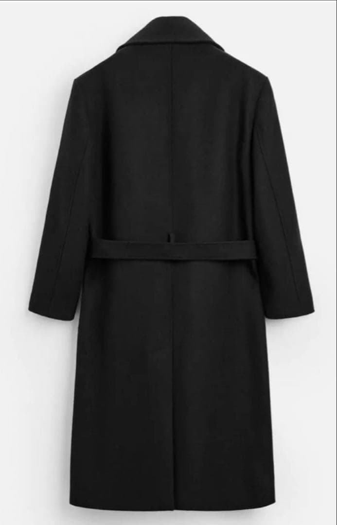 ZARA　ザラ　コート　メンズ　ブラック　新品　未使用