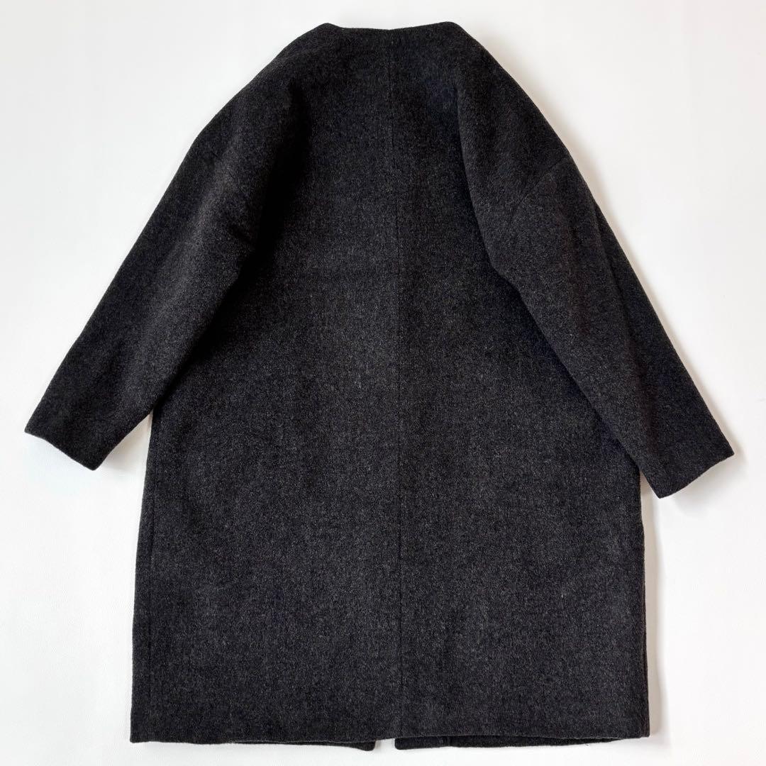 オオカミとフクロウ オオカミとシロクマのヴィーカ ロングメルトンコート 日本製