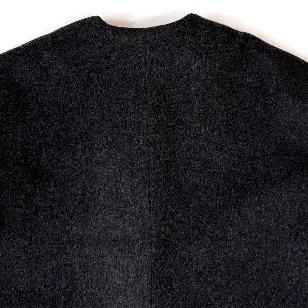 オオカミとフクロウ オオカミとシロクマのヴィーカ ロングメルトンコート 日本製