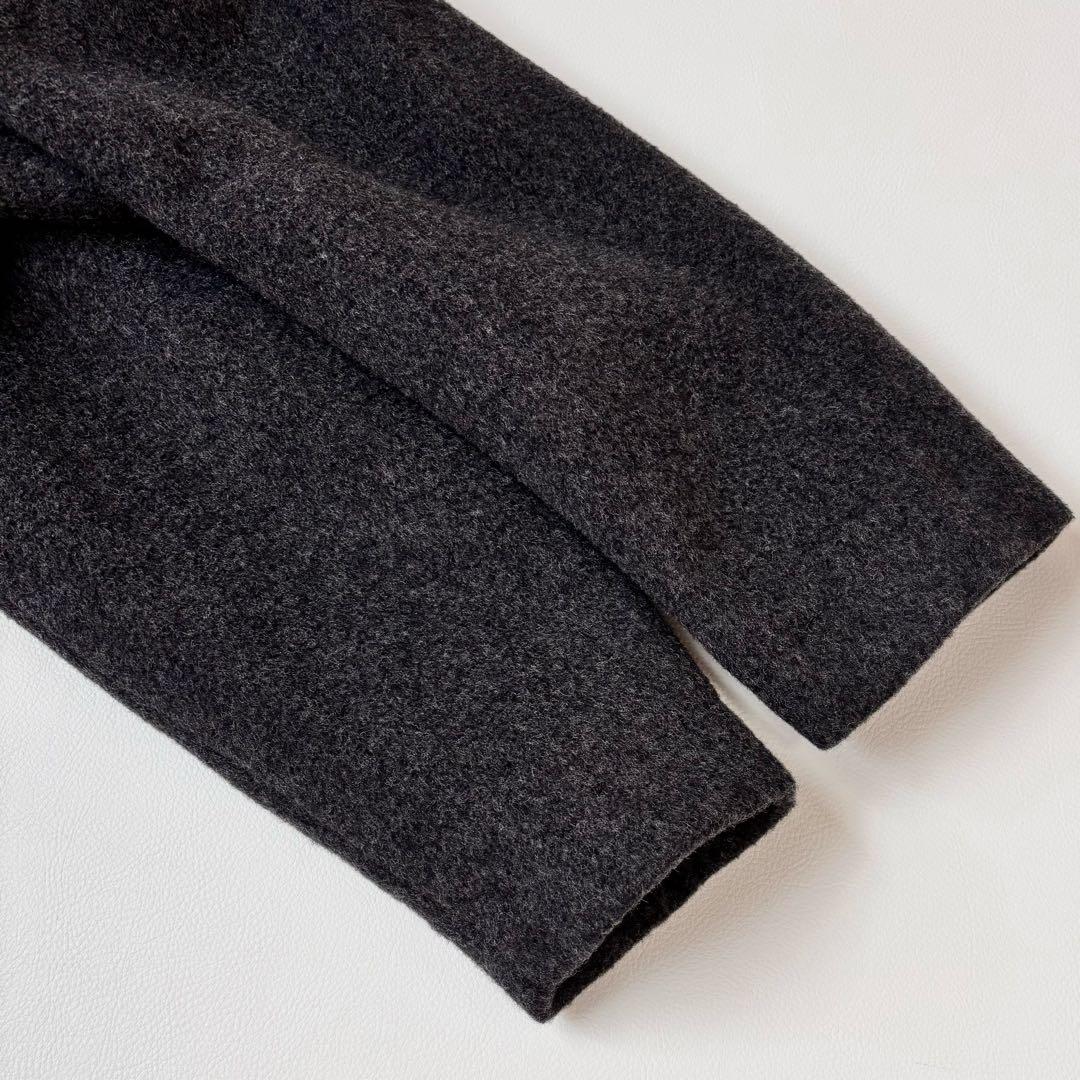 オオカミとフクロウ オオカミとシロクマのヴィーカ ロングメルトンコート 日本製