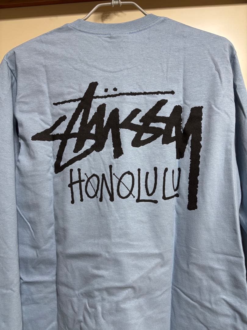 Stüssy ストゥーシー　ハワイホノルル限定　希少色　長袖　Ｍ