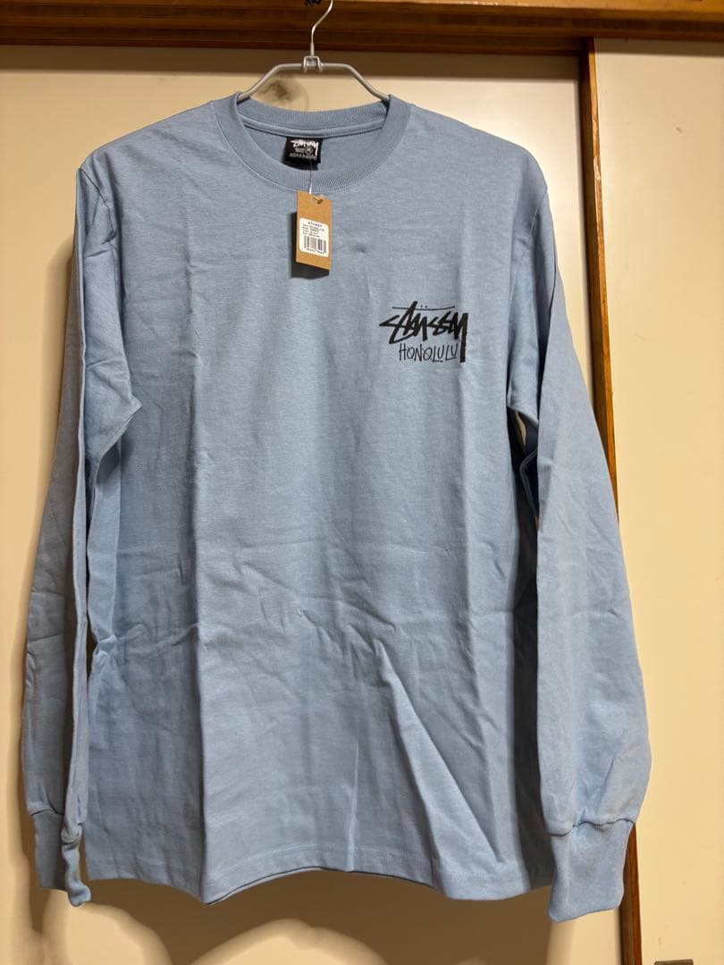 Stüssy ストゥーシー　ハワイホノルル限定　希少色　長袖　Ｍ