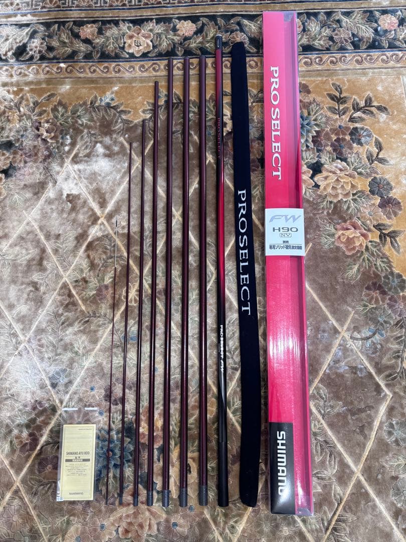 SHIMANO プロセレクトFW H90鮎竿