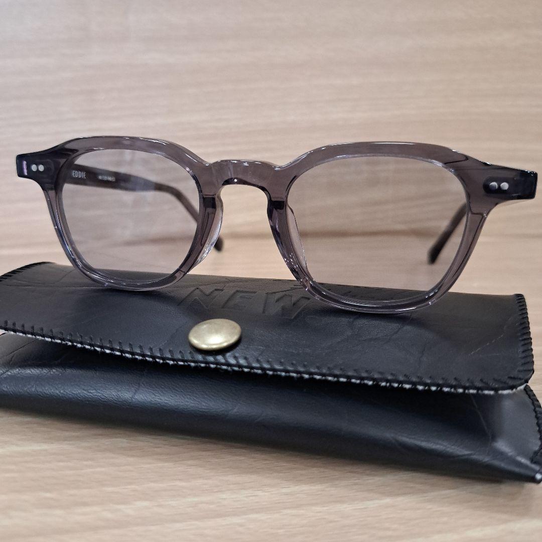 NEW.サングラス EDDIE クリアーグレー 人気モデル　ラスト1本