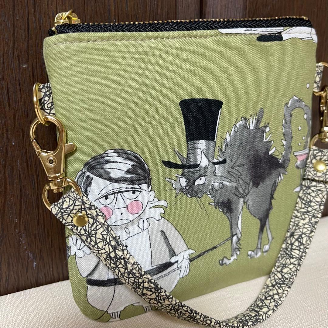 ♡12㎝ファスナーポーチ♡ハンドメイド　アレキサンダーヘンリーと♡20㎝ポーチ♡