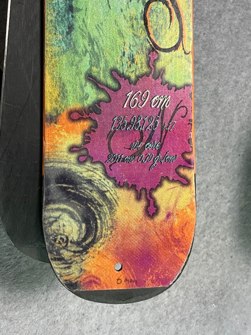 バックカントリースキーNordica 169cm,98cm、DIA MIR