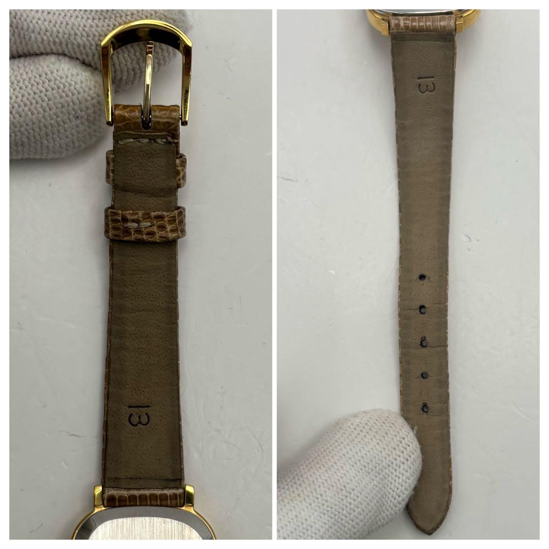 OMEGA DEVILLE オメガ デヴィル スクエア クォーツ 腕時計