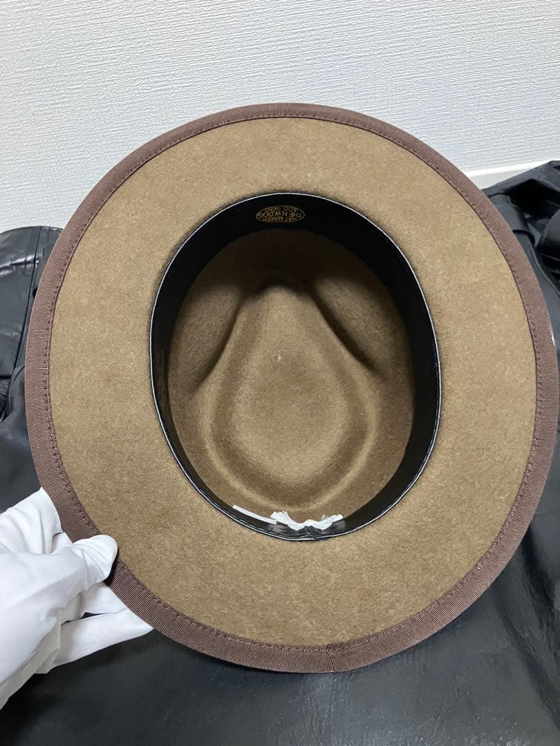 【THE H.W.DOG&CO】POINT-H 40 ブラウン フェルトハット