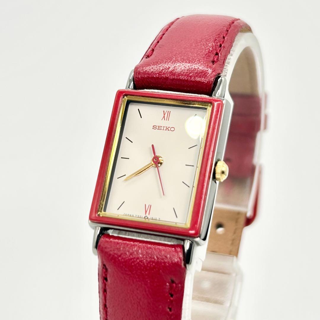 希少 SEIKO セイコー スクエア 7321-5940 クォーツ 腕時計
