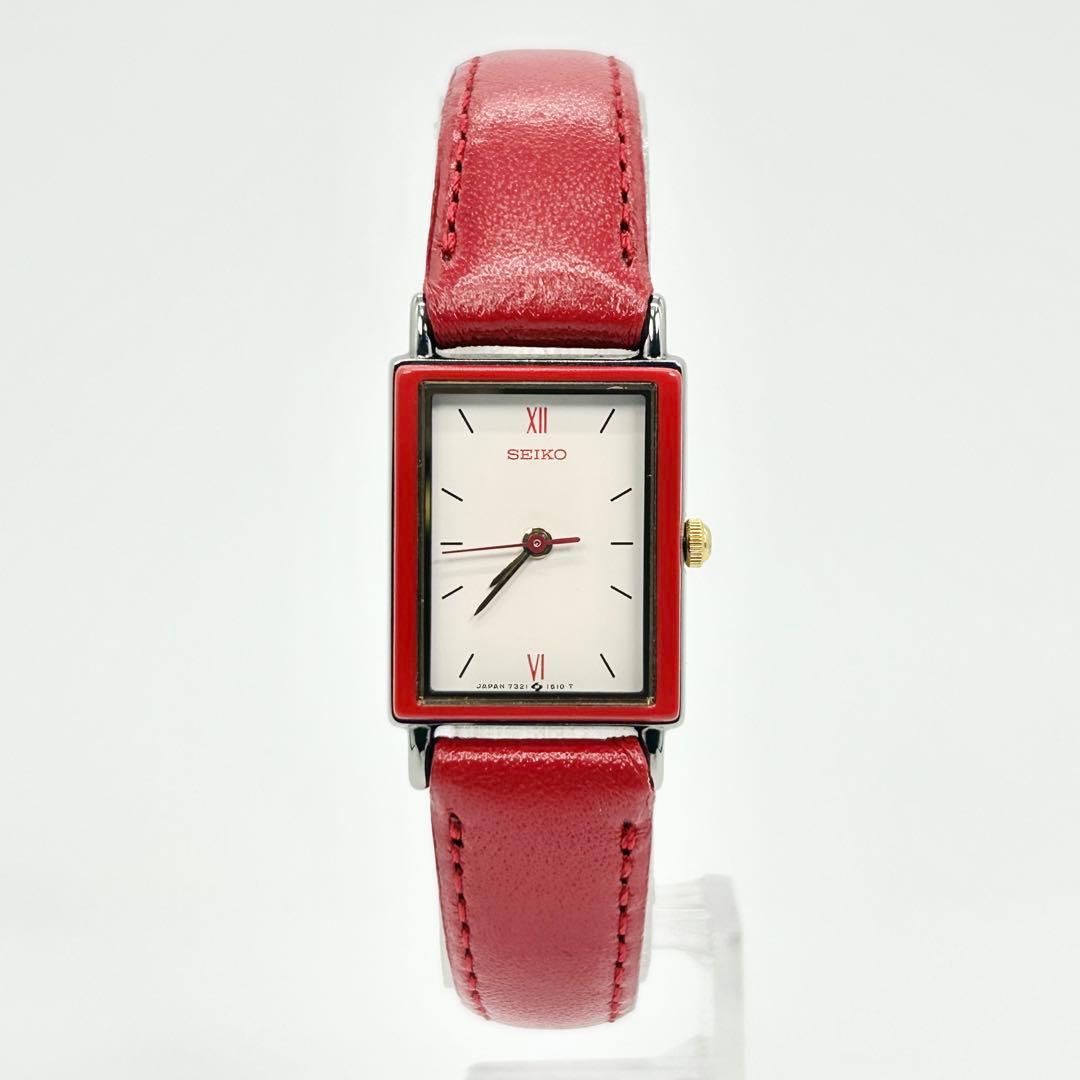 希少 SEIKO セイコー スクエア 7321-5940 クォーツ 腕時計