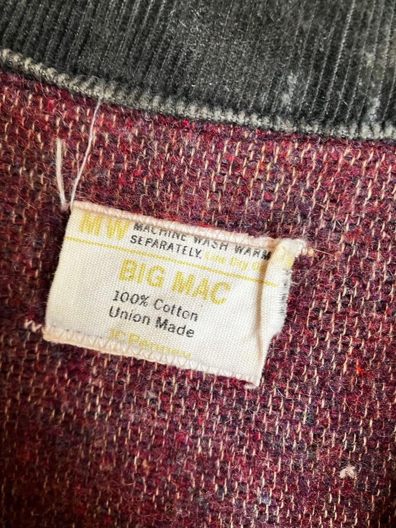 引越しのため値下げ可能❗️USA製 70's BIG MAC カバーオール