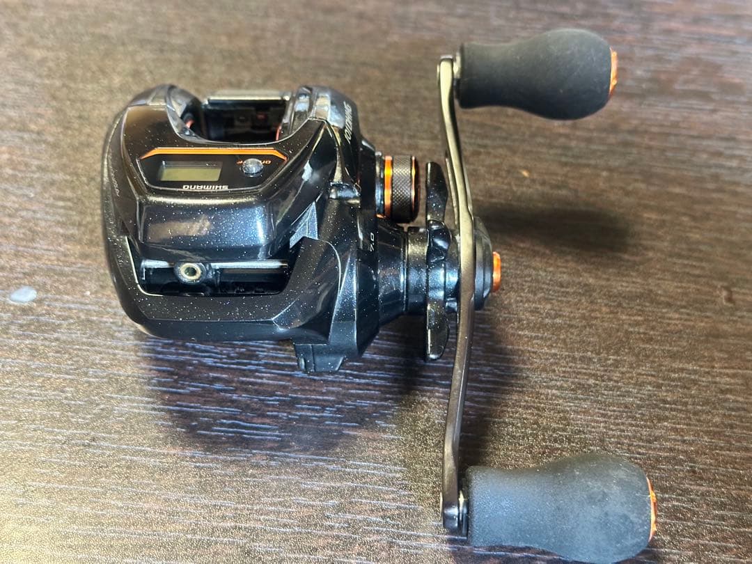 シマノ バルケッタ101DHHGベイトリール デジタル表示イカメタル　タイラバ