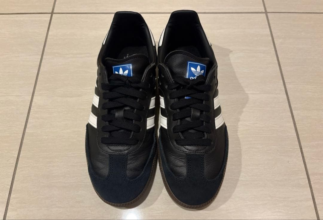 美品 adidas OG SAMBA BLACK 25.5cm