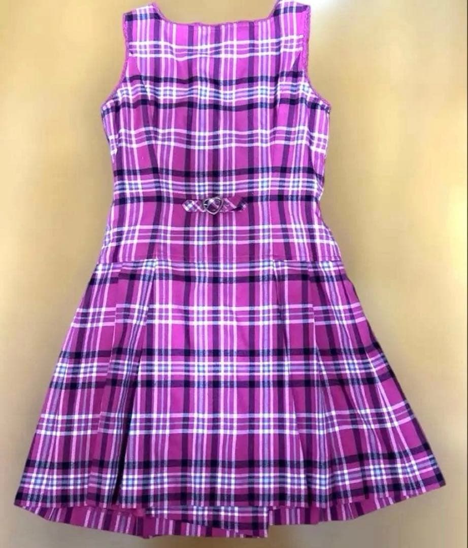 【メゾピアノ】サイズ160 ピンク ワンピース 平成レトロ mezzopiano