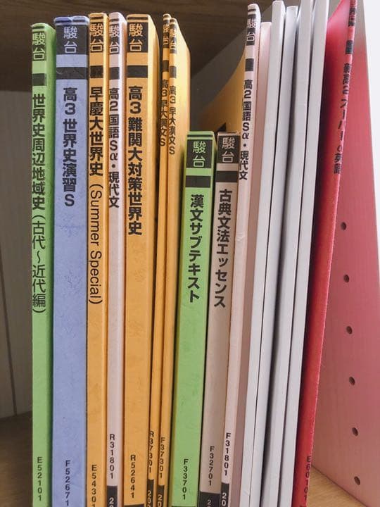 駿台 テキスト 英語 漢文 現代文 世界史