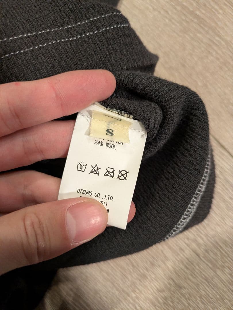 HumanMade　サーマルカットソー　s