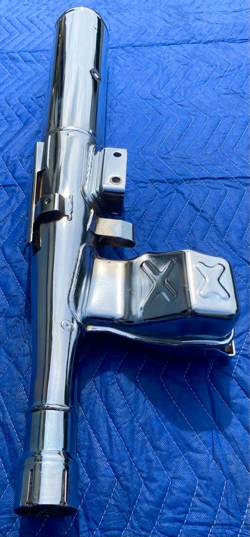 Y　美品　SR400 ヤマハ純正　サイレンサー　エキパイ　セット