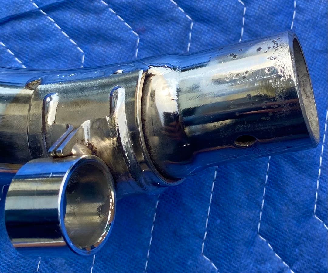 Y　美品　SR400 ヤマハ純正　サイレンサー　エキパイ　セット