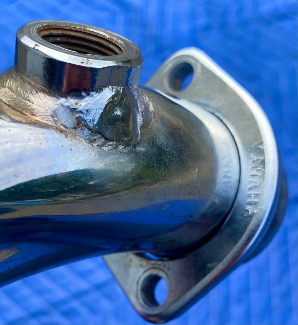 Y　美品　SR400 ヤマハ純正　サイレンサー　エキパイ　セット