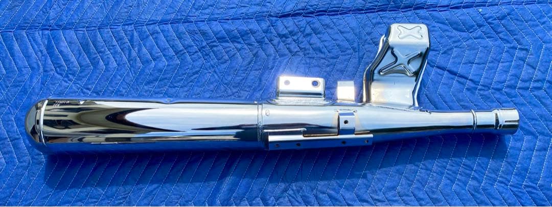 Y　美品　SR400 ヤマハ純正　サイレンサー　エキパイ　セット