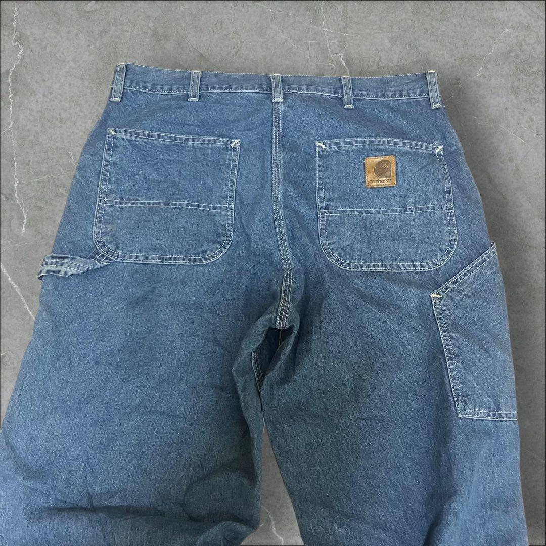 m*e様 美品　carhartt ペインターパンツ　デニムパンツ　アメリカ製　U