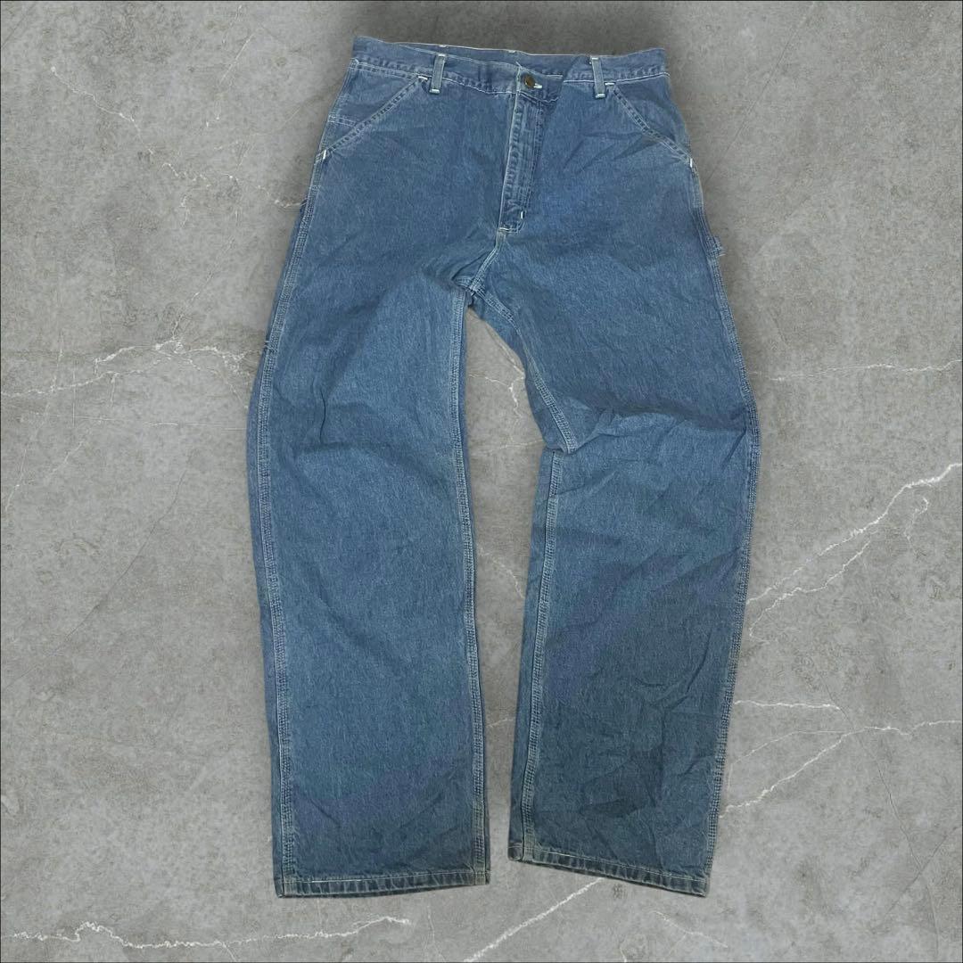 m*e様 美品　carhartt ペインターパンツ　デニムパンツ　アメリカ製　U
