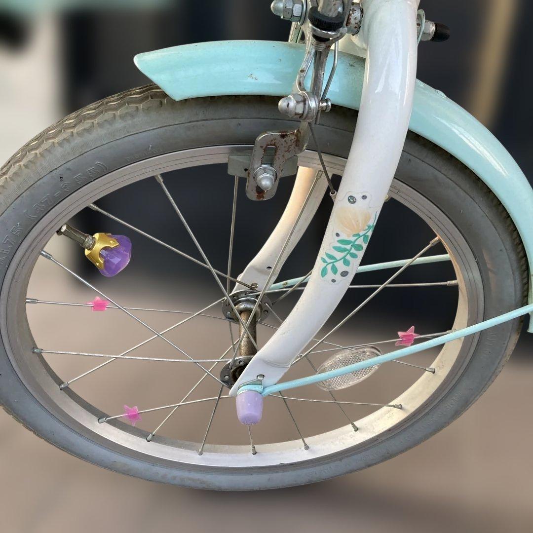 子供用自転車　18インチ　アリエル　補助輪なし