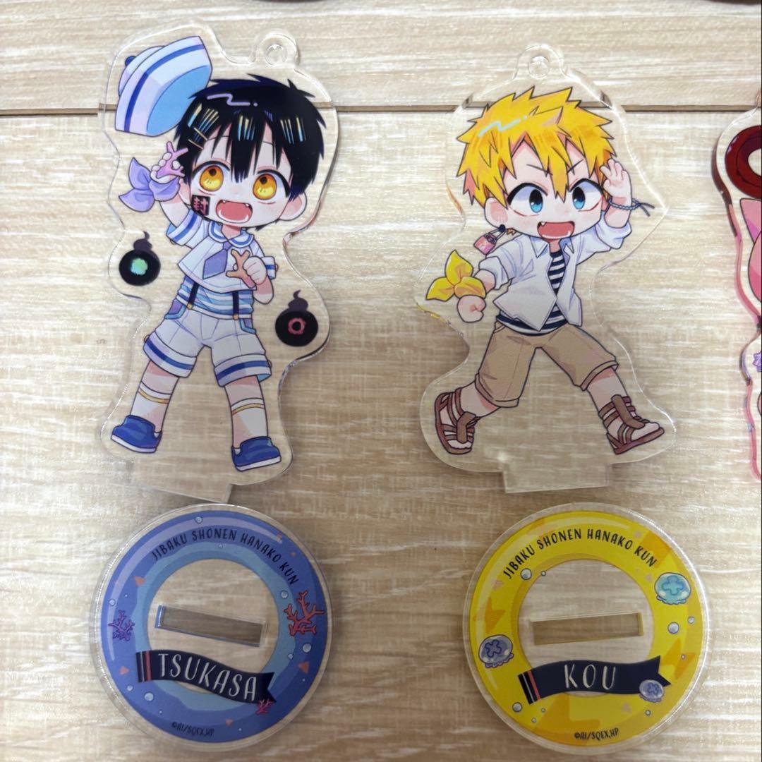 地縛少年花子くん 缶バッジ アクリルスタンド