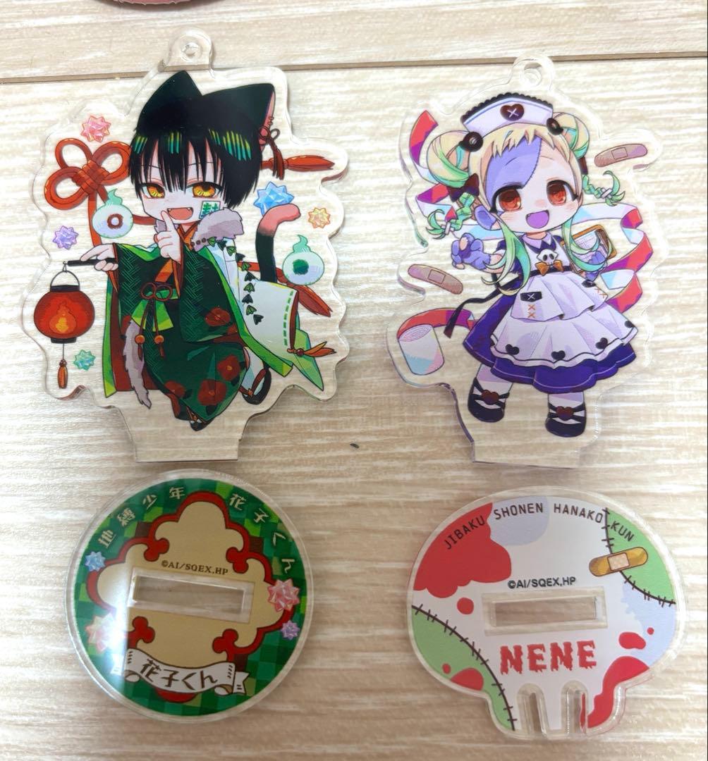 地縛少年花子くん 缶バッジ アクリルスタンド