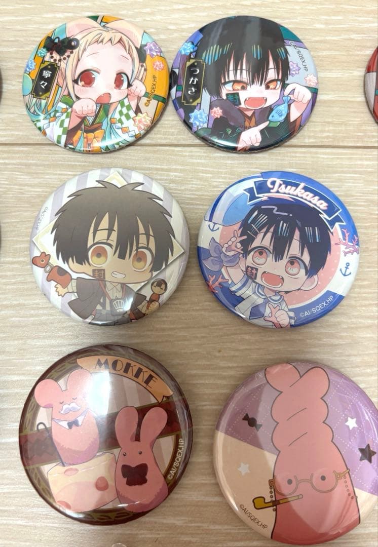 地縛少年花子くん 缶バッジ アクリルスタンド