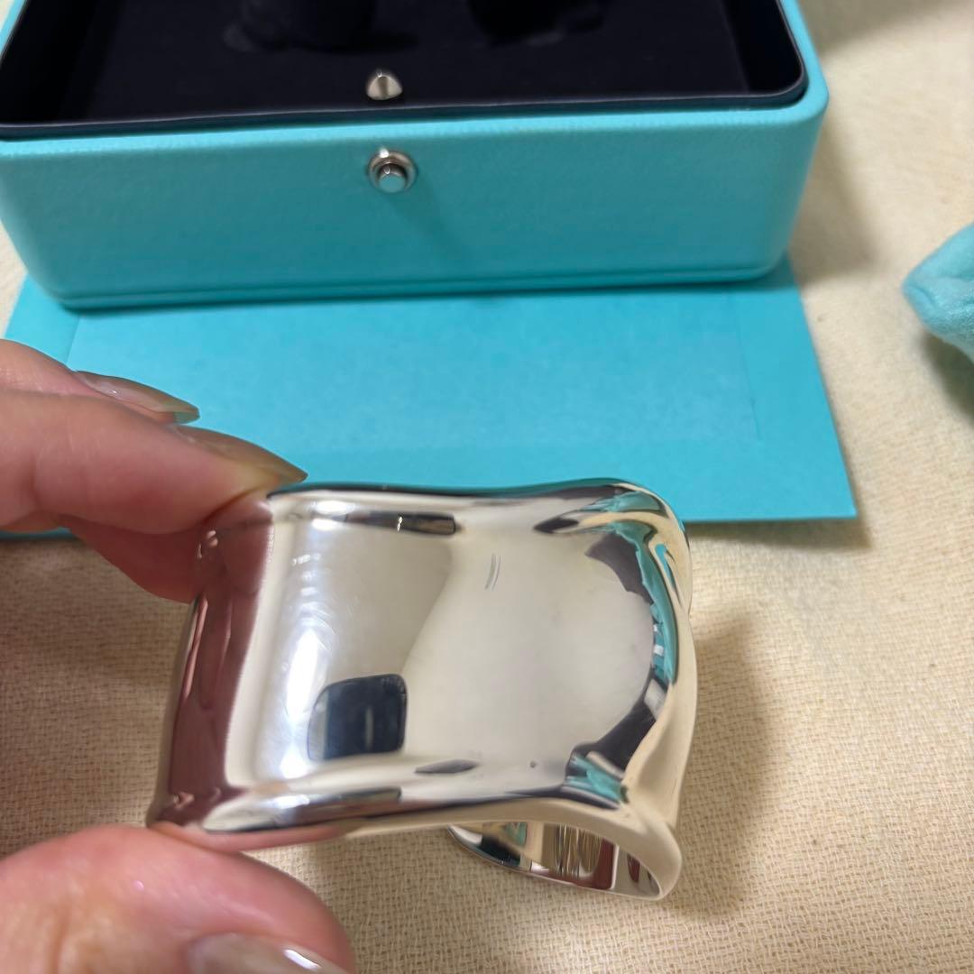 断捨離子さま【美品】Tiffany ティファニー ボーンカフ スモール 右手用