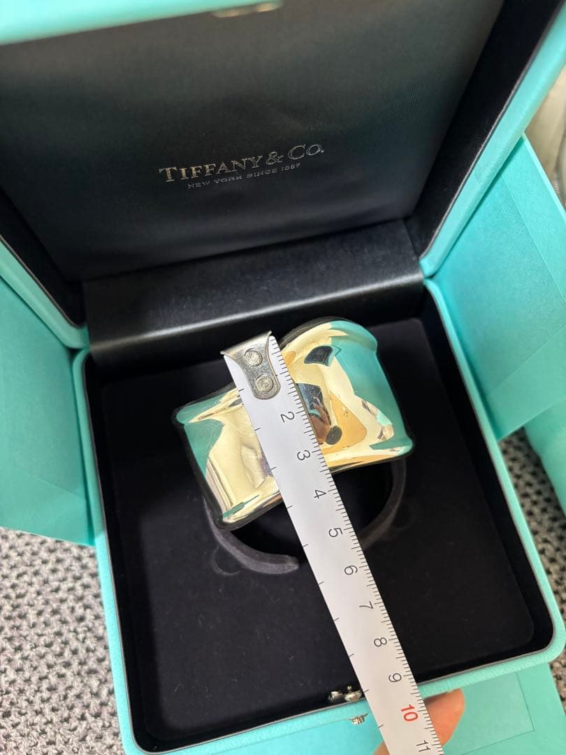 断捨離子さま【美品】Tiffany ティファニー ボーンカフ スモール 右手用