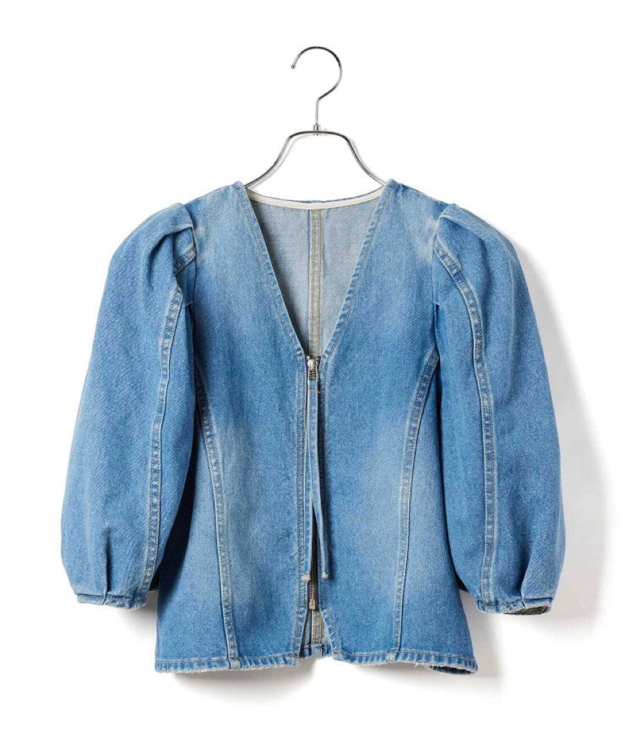 アダムエロペ　デニムブラウス　デニムジャケット　デニム